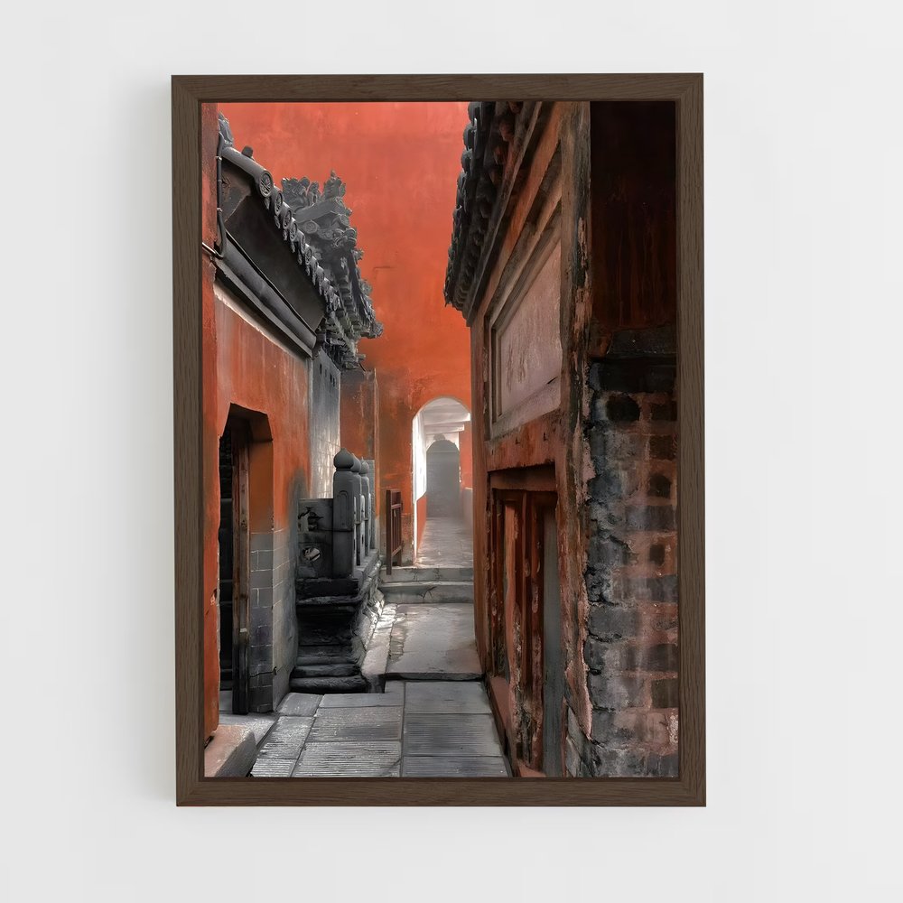 Poster Allée de Pingzhou – affiche Kung Fu (vue 5)